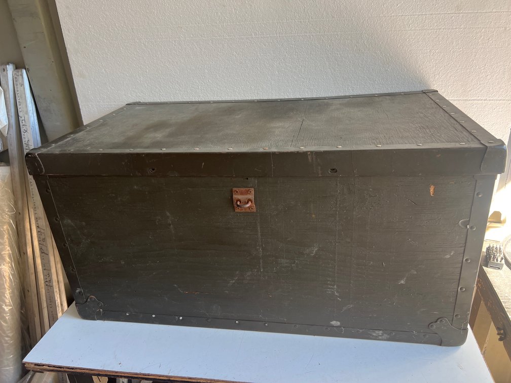 U.S. Military Type XC-IA Nested Wood Storage Box