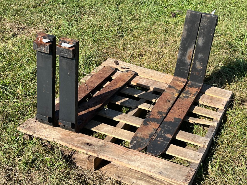 Two Sets of 36” Pallet Forks