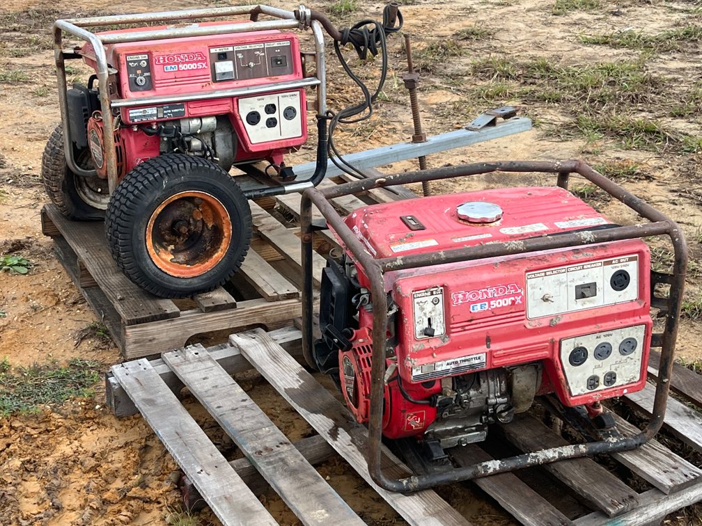 Honda EM 5000SX and EB 5000X Portable Generators