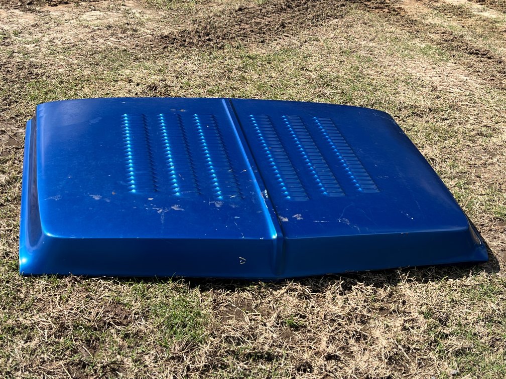 1967-1972 Chevy pickup louvered hood