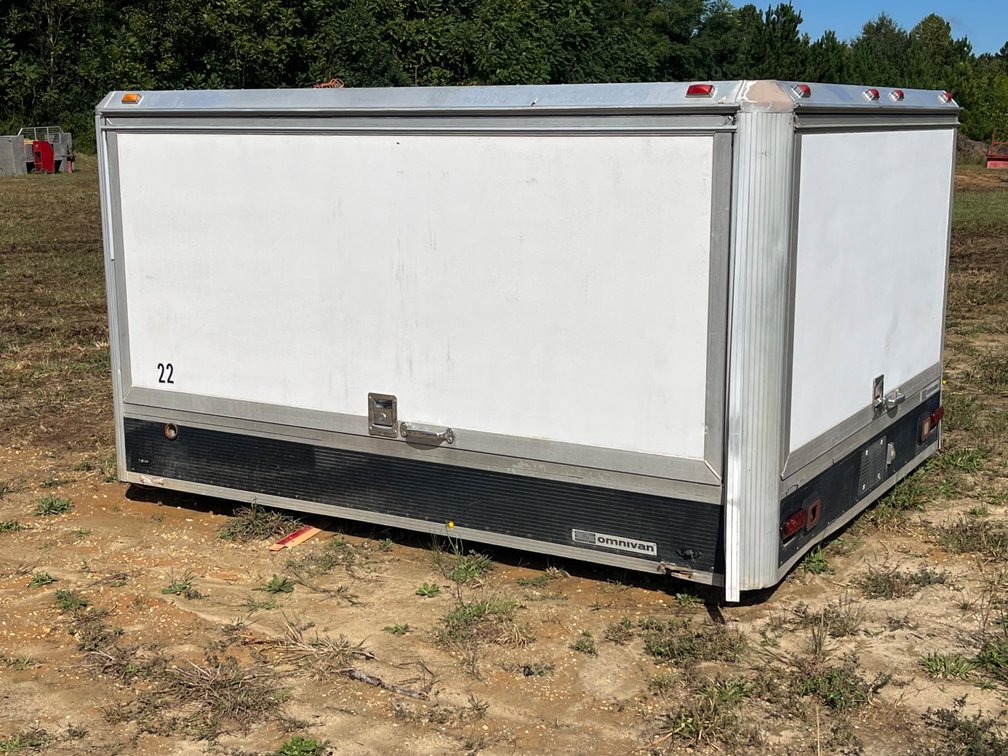 Omnivan Enclosed Utility Food Service Body