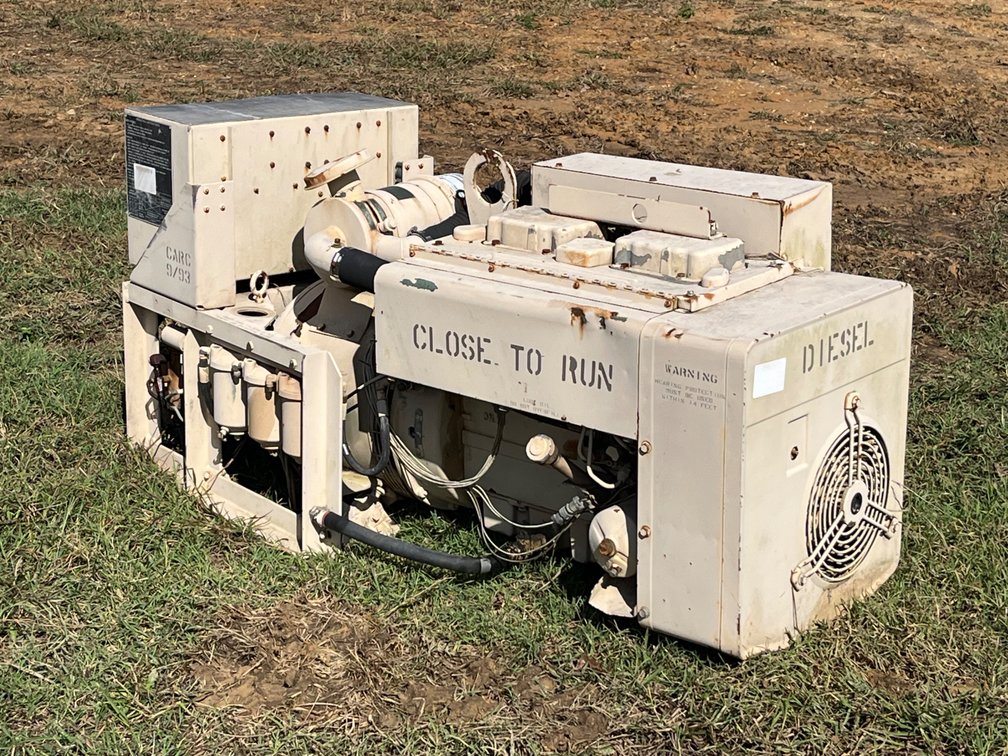 Libby Corp MEP-112A 10kW 400Hz Diesel Generator Set