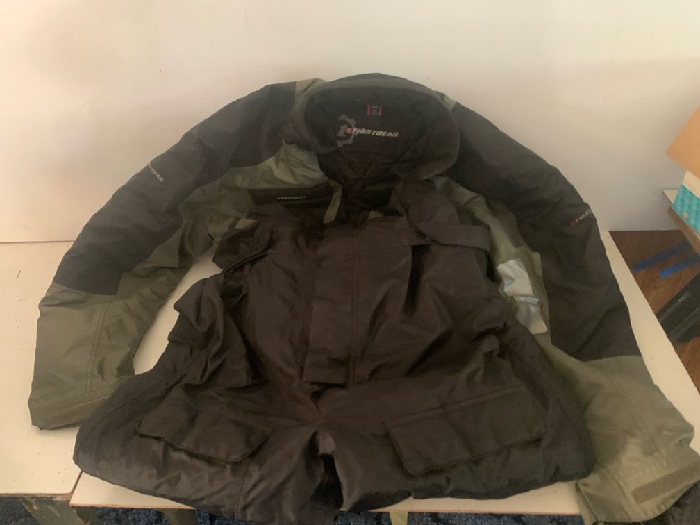 Firstgear Men's 2XL Textile Motorcycle Riding Jacket