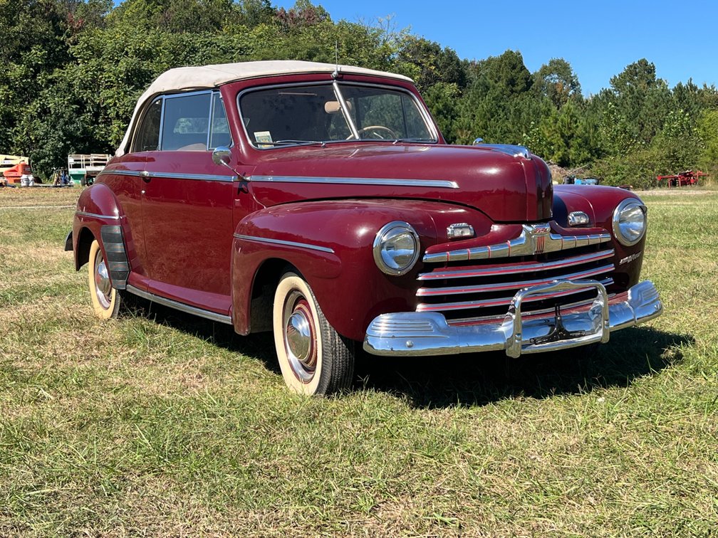 1946 Ford Super Deluxe Two-Door Convertible Coupe