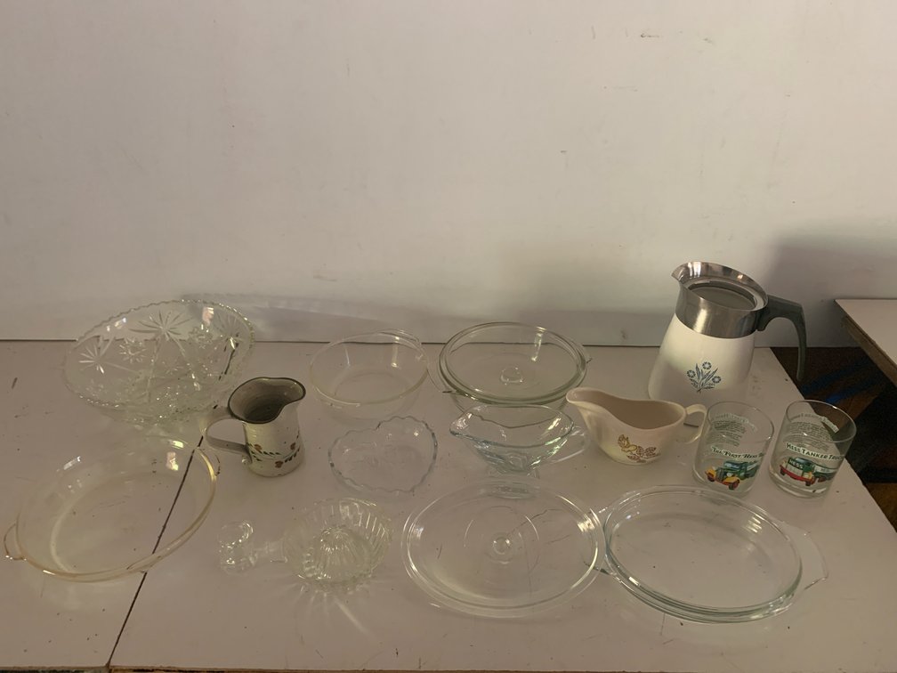 Glassware and Ceramic Kitchenware Collection