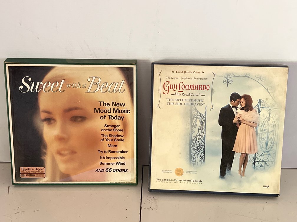 Guy Lombardo and Sweet With a Beat Vinyl Record Box Sets