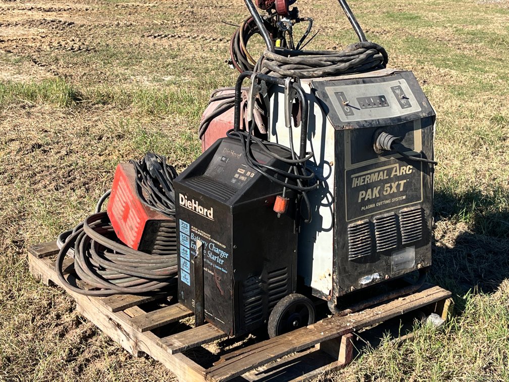 Welders, Plasma Cutting System, Battery Charger, and More