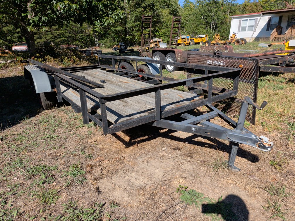 1996 International Tandem Axle Utility Trailer
