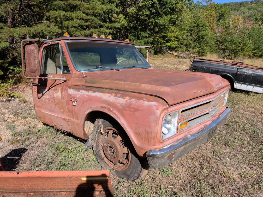 1967 Chevrolet 30 Custom Cab and Chassis with Rear Frame Section