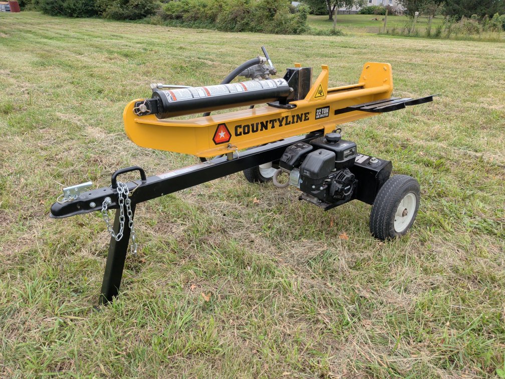 County Line 22 Ton Log Splitter