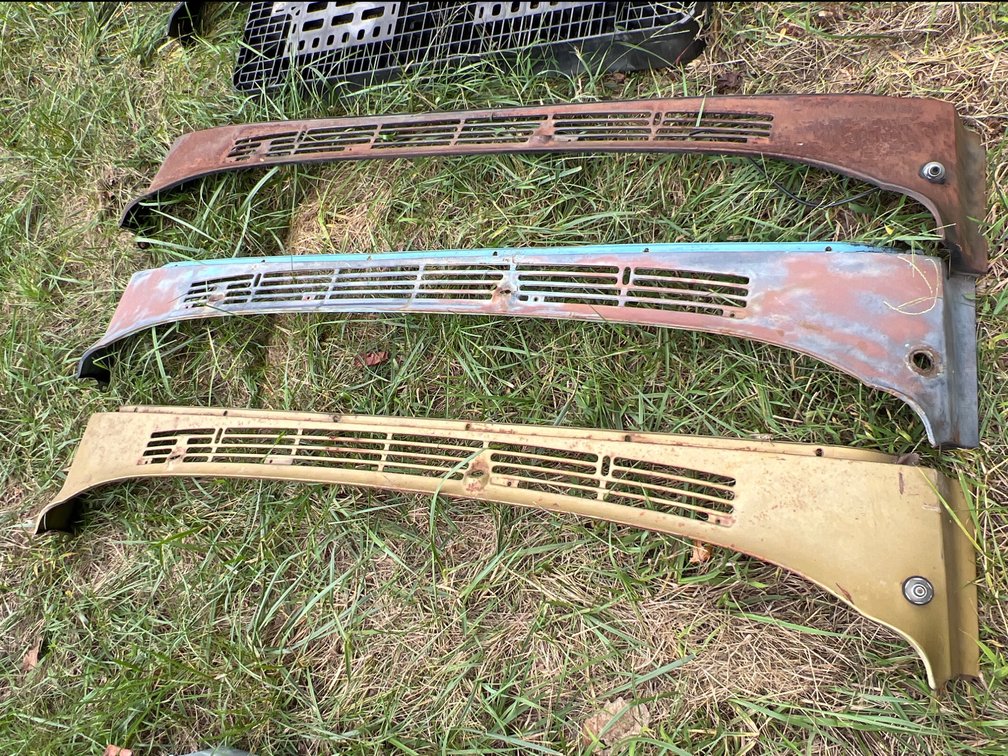 Chevrolet Truck Cowl Vent Panels