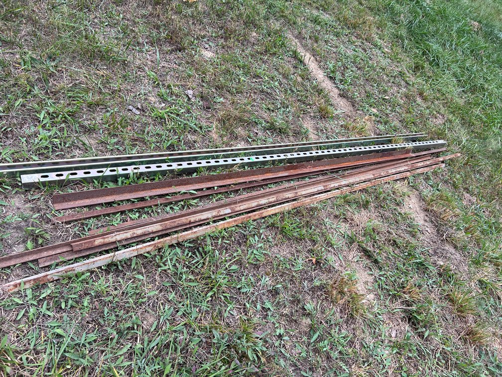 Slotted Metal Strut Channels and Steel Angle Iron