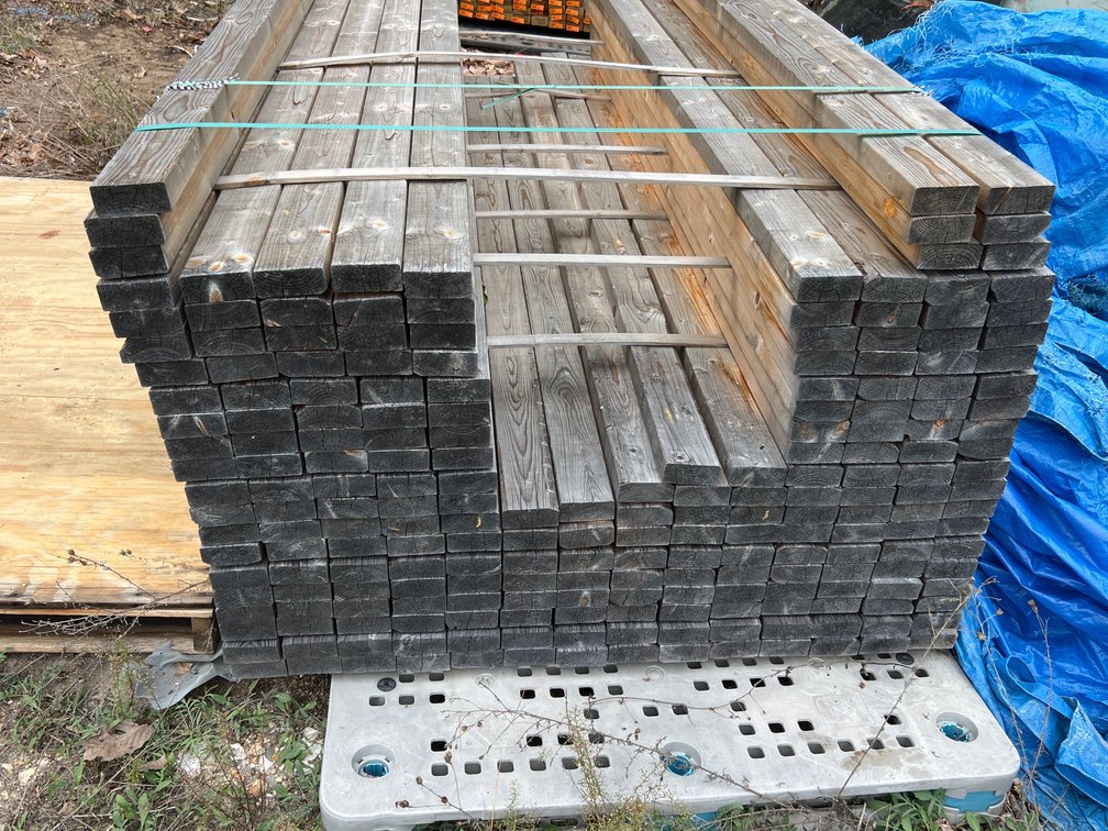 Lot of 2x4x8 Untreated