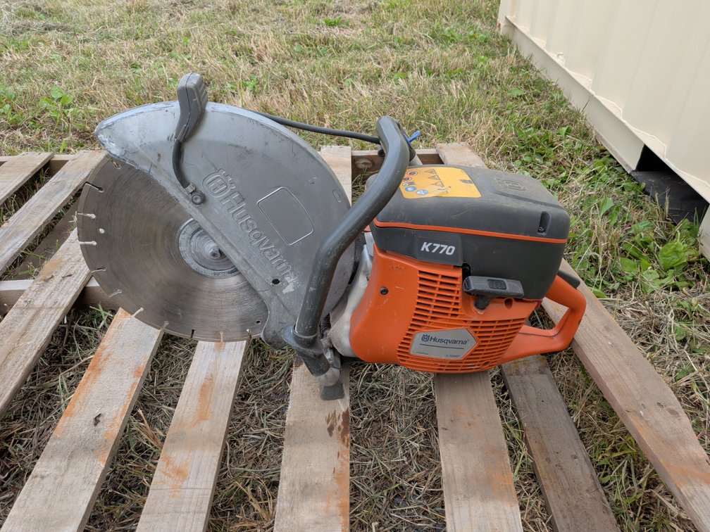 Husqvarna K770 Gas Cut-Off Saw with Diamond Blade