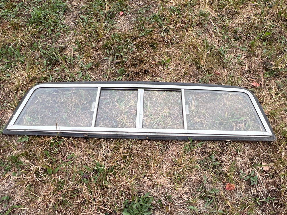Four-Panel Sliding Rear Truck Window Assembly