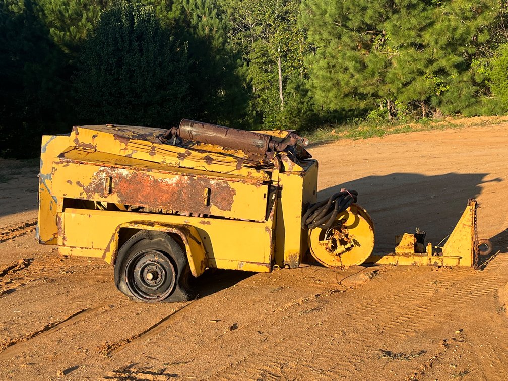 Davey Towable Industrial Air Compressor Trailer