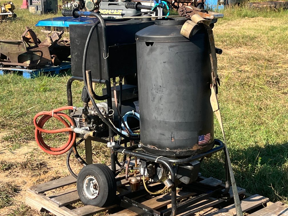 Electric Hot Water Pressure Washer Cart, 2200 PSI