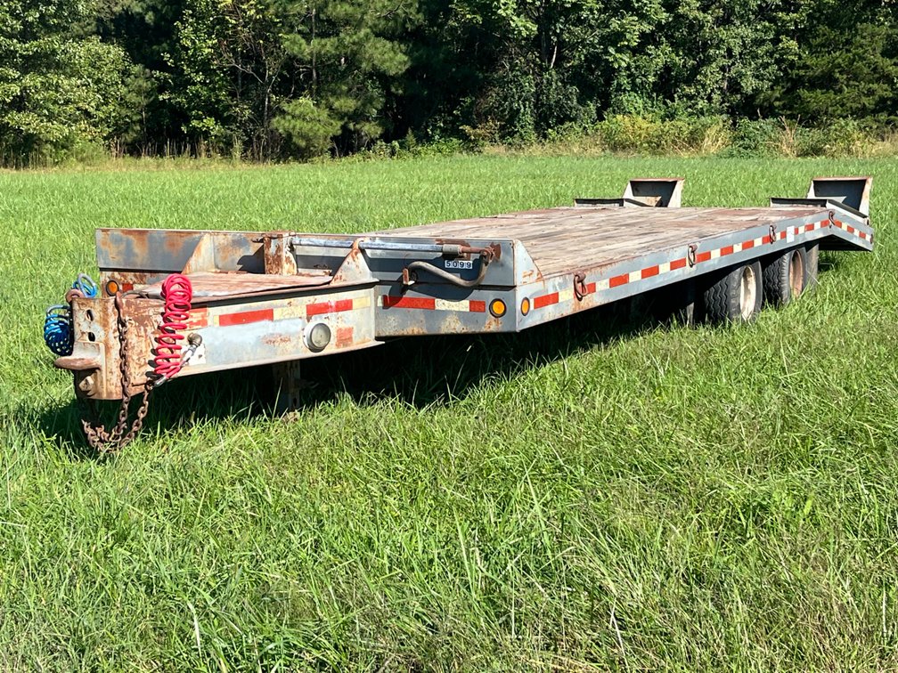 1994 Interstate Trailers 24DTA Flatbed Equipment Trailer
