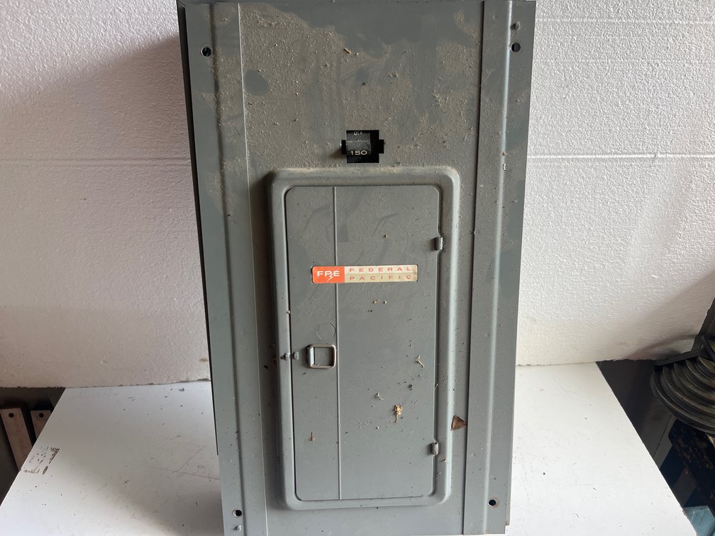 Federal Pacific 150A Circuit Breaker Panel