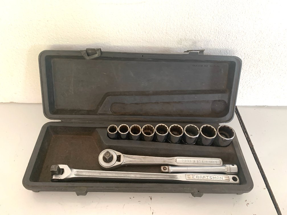Craftsman 1/2 Inch Socket Wrench Set