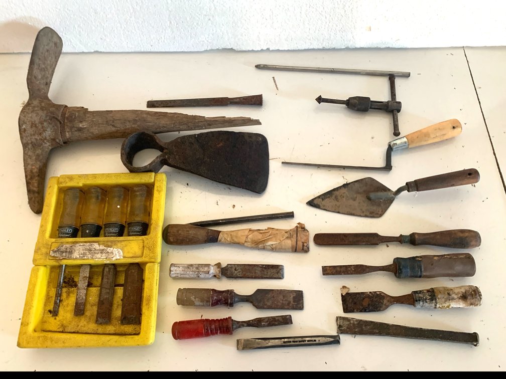 Hand Tools and Stanley Chisel Set