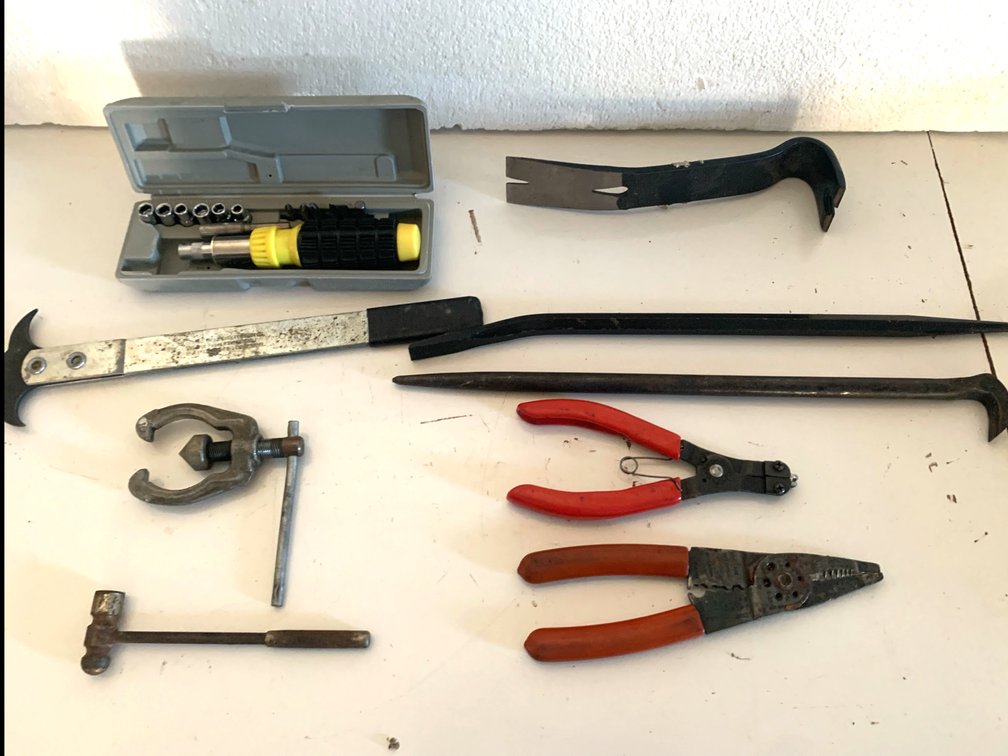 Assorted Hand Tools and Driver Set