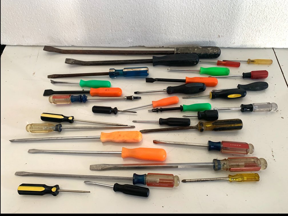 Screwdrivers and Pry Bars