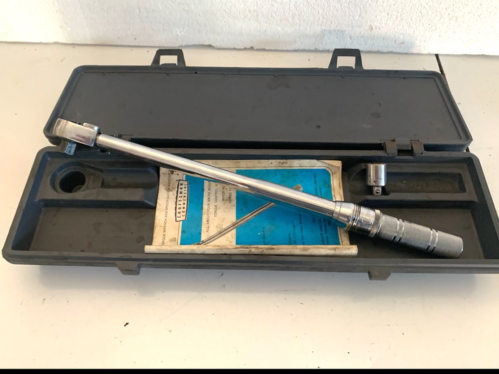 Craftsman 1/2" Drive Micro-Adjusting Torque Wrench Set