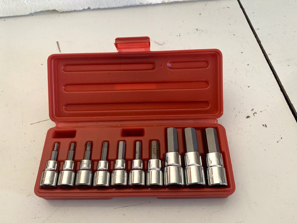 10-Piece Hex Bit Socket Set