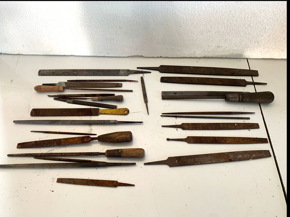 Assorted Hand Files and Rasps