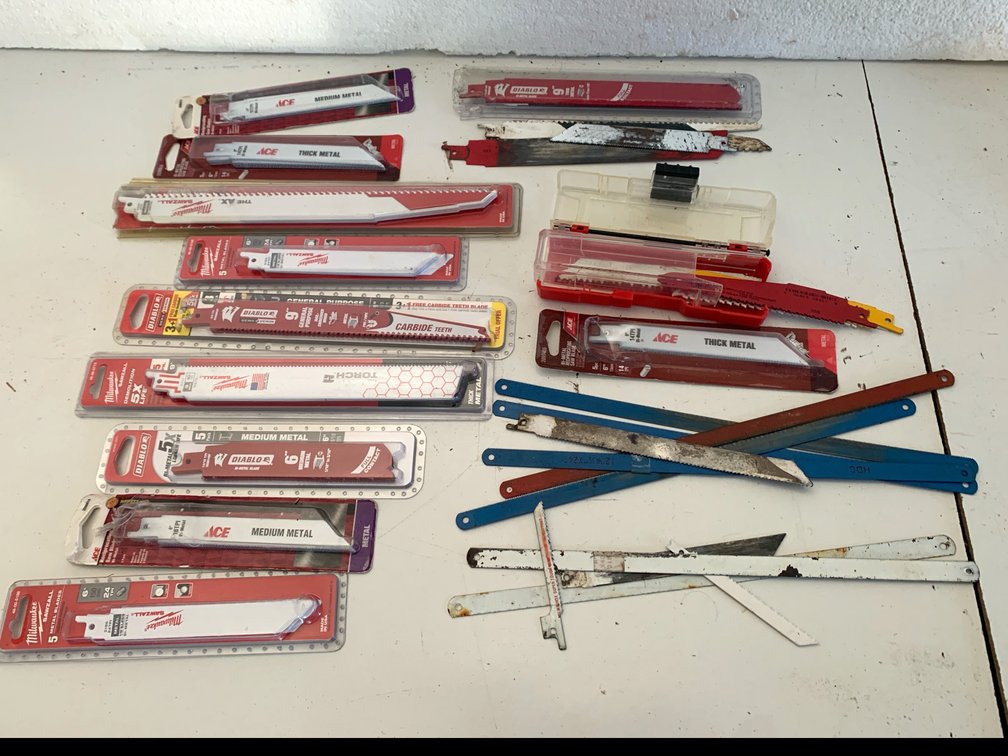 Milwaukee, Diablo & Ace Reciprocating and Hacksaw Blades