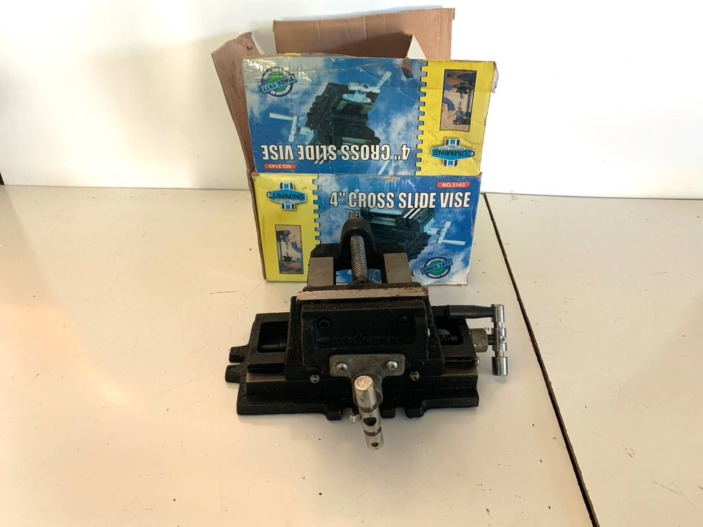 Cummins Industrial Tools 4" Cross Slide Vise No. 3143