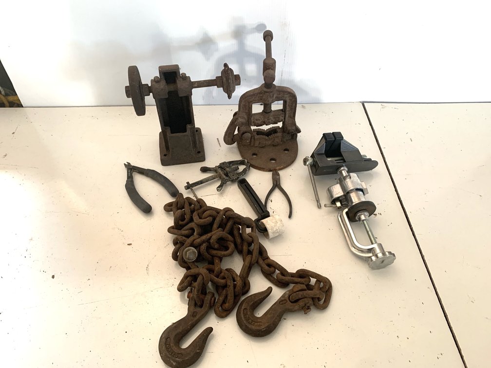 Vises, Chain & Hand Tools