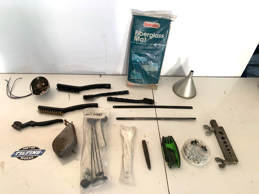 Assorted Workshop Hand Tools and Hardware Lot
