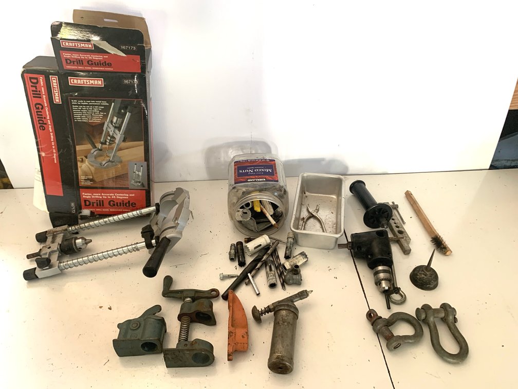 Craftsman Drill Guide and Assorted Workshop Tools