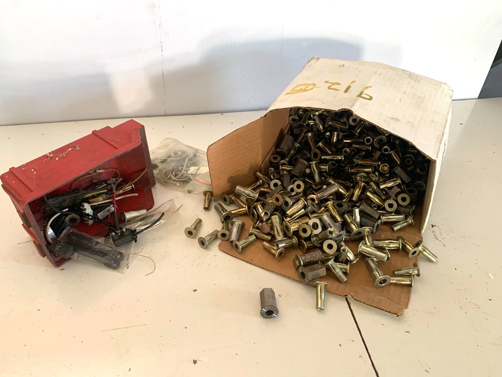 Threaded Inserts and Electrical Components Lot