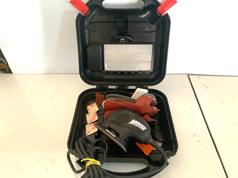 Craftsman Mouse Sander and Polisher Kit with Hard Case