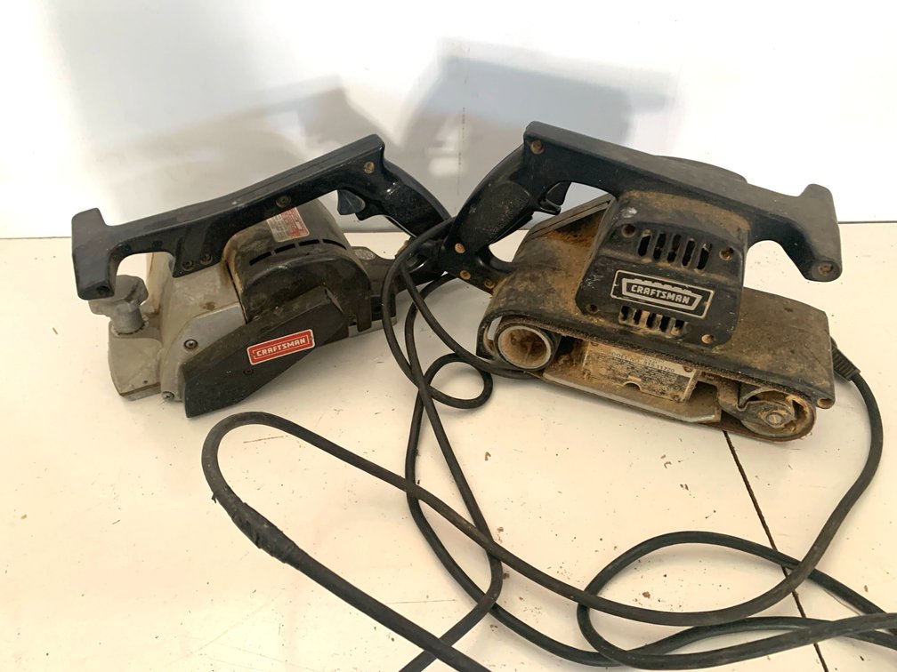 Craftsman Corded Belt Sander and Hand Planer