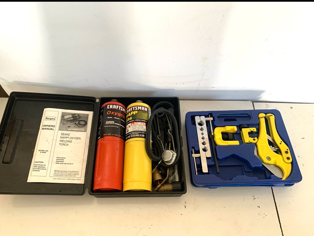 Craftsman Oxy-MAPP Welding Torch Kit and Tubing Flaring Tool Set