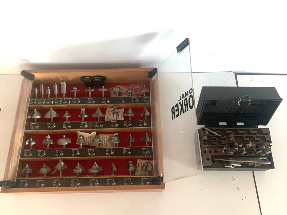 Carbide-Tipped Router Bit Sets and Tooling Accessories