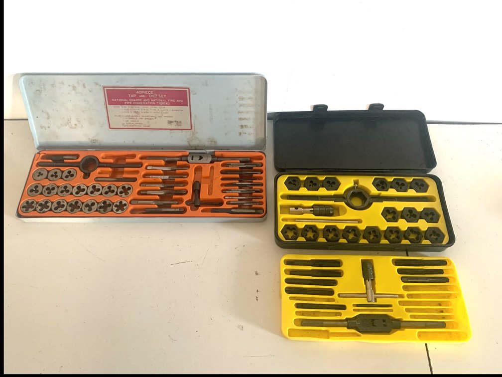 Assorted Tap and Die Sets