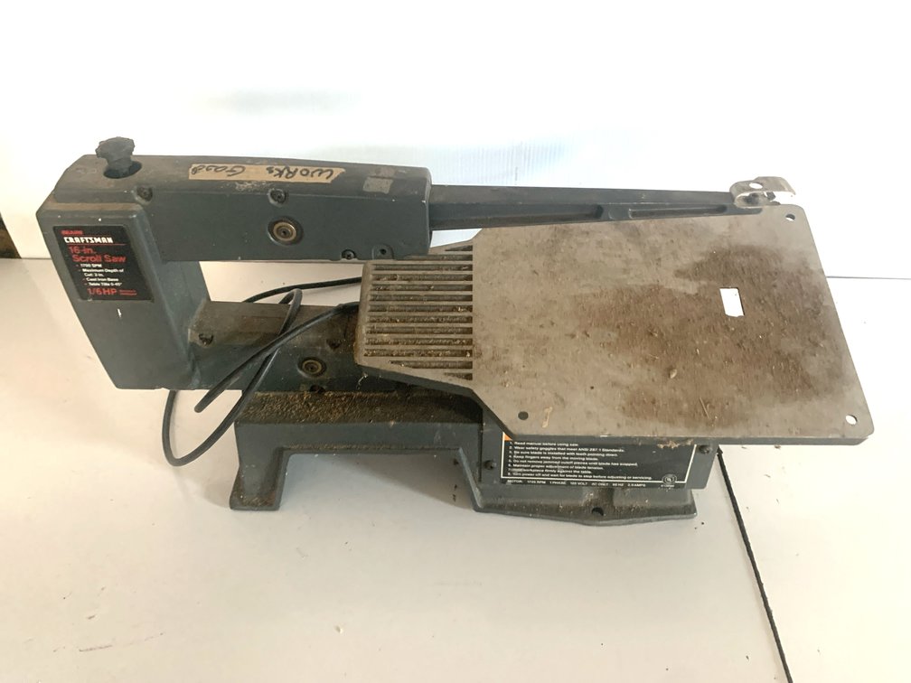Sears Craftsman 16-Inch Scroll Saw