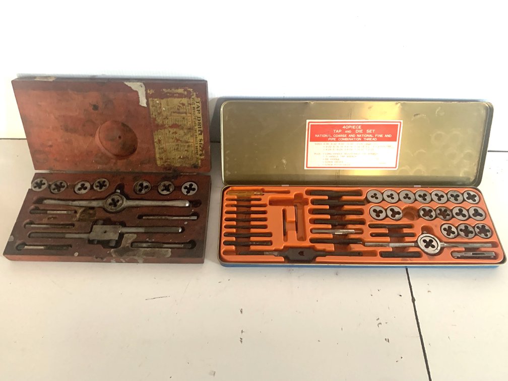 Dunlop and 40-Piece Combination Tap and Die Sets