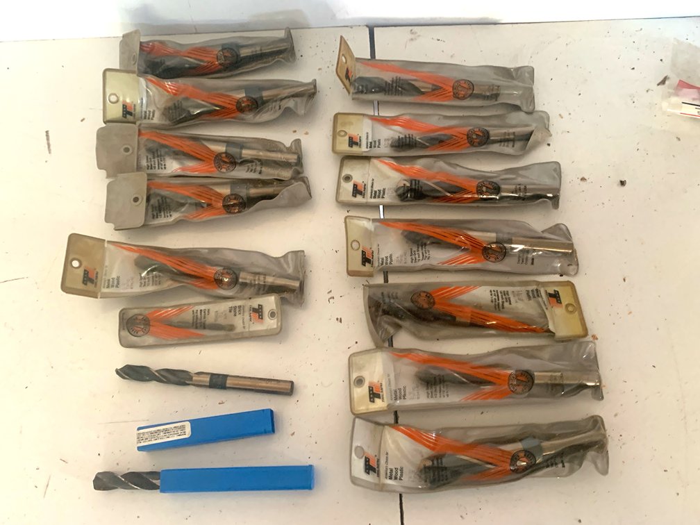 Triumph Silver & Deming Reduced Shank Drill Bits - Lot of 15