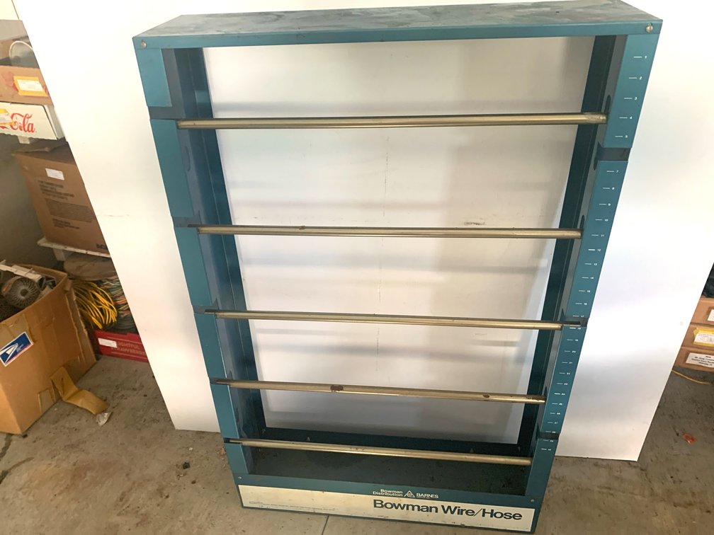 Bowman Distribution Wire and Hose Dispenser Rack