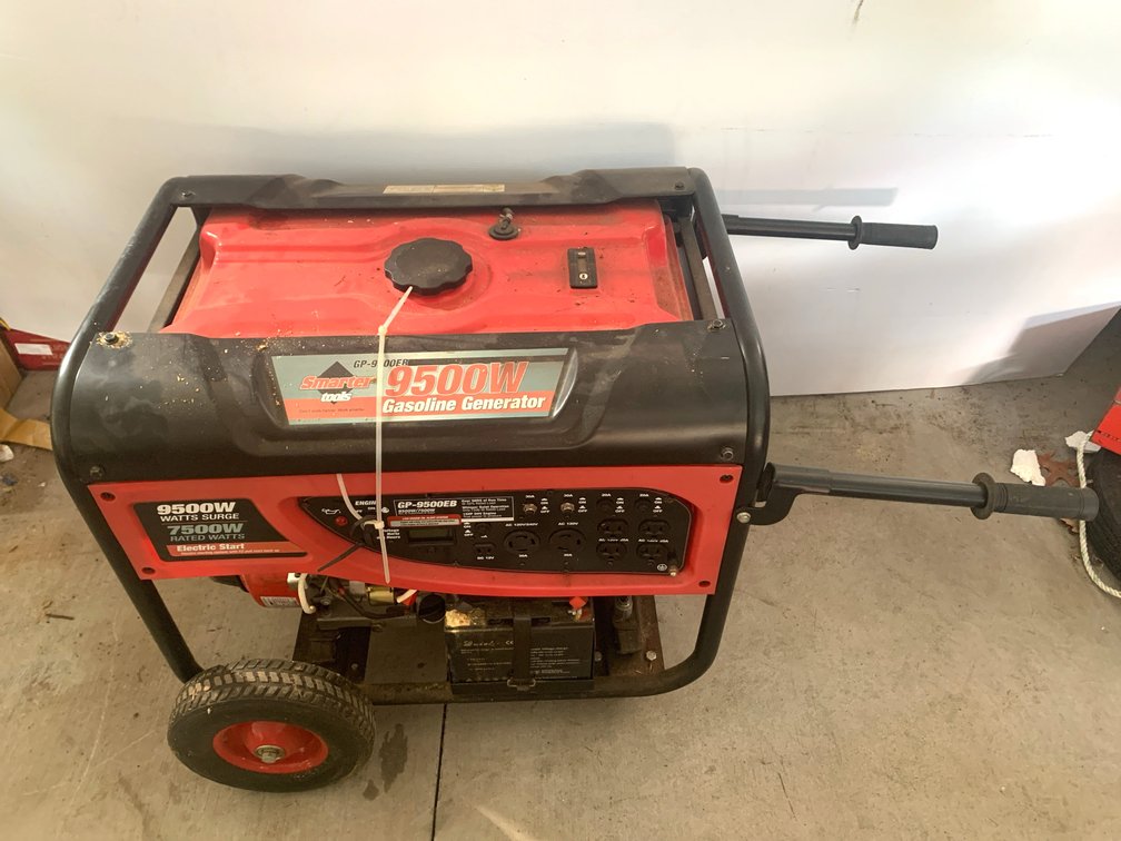 Smarter Tools GP-9500EB 9500W Portable Gasoline Generator