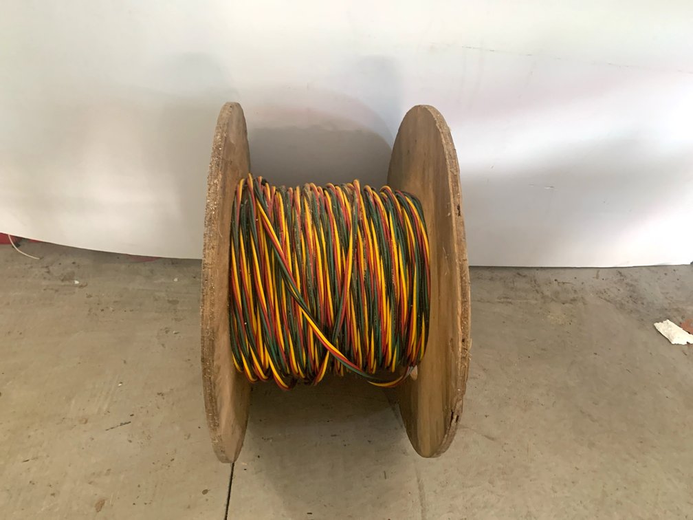 Centriline 12 AWG Submersible Pump Cable on Wooden Spool
