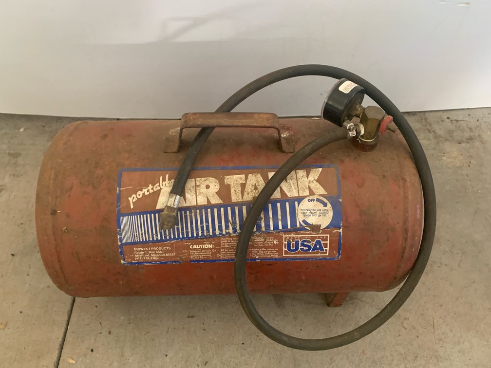 Midwest Products 125 PSI Portable Air Tank