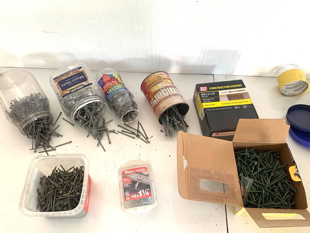 Construction Screws, Lath Screws, Nails, and More