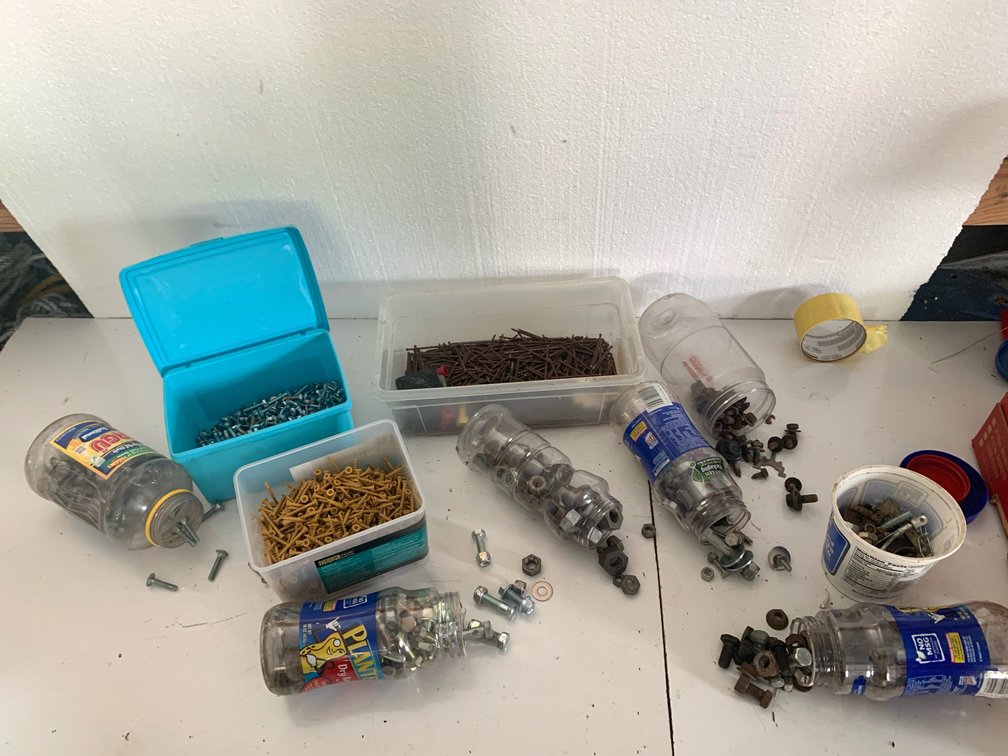 Screws, Bolts, Nuts, Nails, and Fastener Hardware